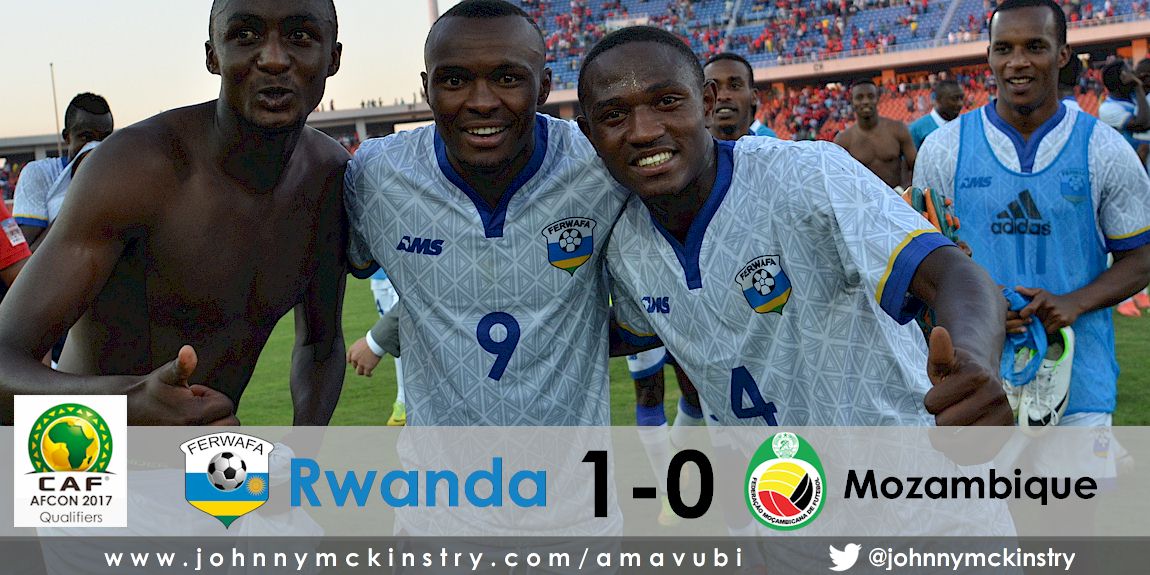 AFCON 2017: Rwanda defeat Mozambique 1-0 away in Qualifier