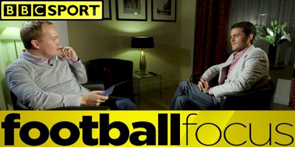 BBC One: Football Focus: Ben Smith asks Coach McKinstry about his success; Ebola; and plans for the future.