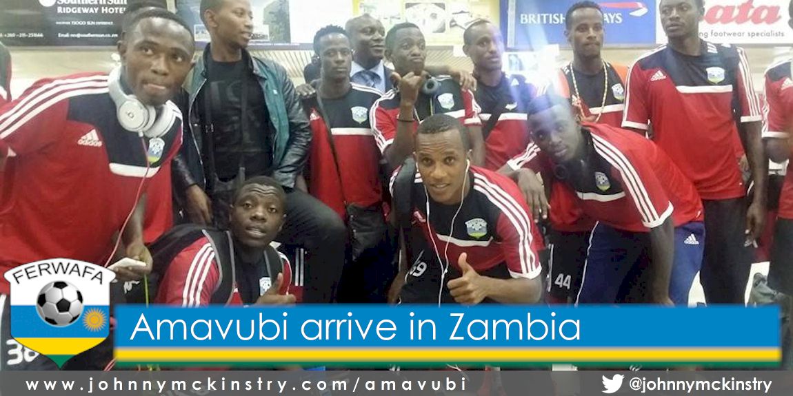 Rwanda arrive in Zambia