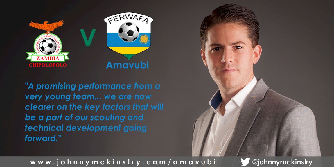 Coach McKinstry clear on steps to build Amavubi following Zambia friendly.
