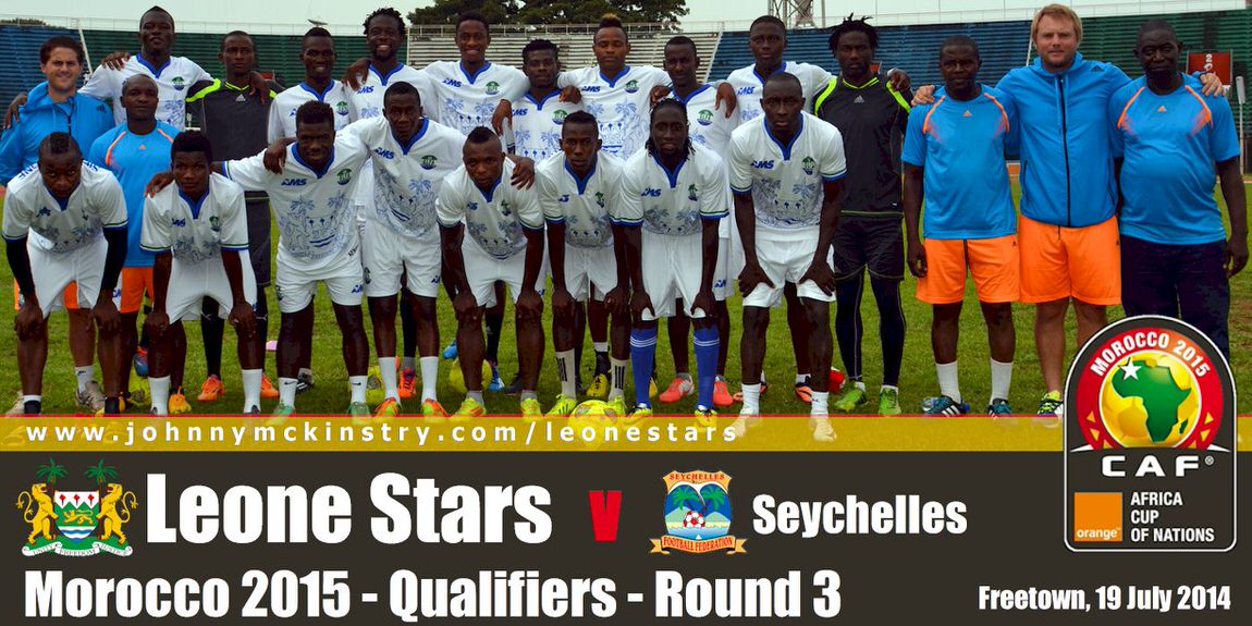 Leone Stars Training Squad for Seychelles encounter (July 2014)