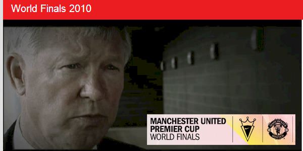 Sir Alex Ferguson, Coach McKinstry and others speak on the official showreel for the Manchester United Premier Cup - 2010 World Finals
