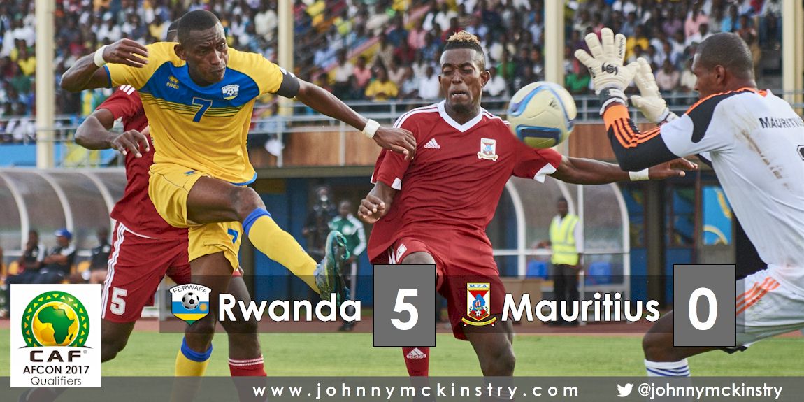 [Rwanda v Mauritius, AFCON 2017 Qualifier, 29 March 2016 in Kigali, Rwanda.  Photo © Darren McKinstry 2016, www.XtraTimeSports.net]