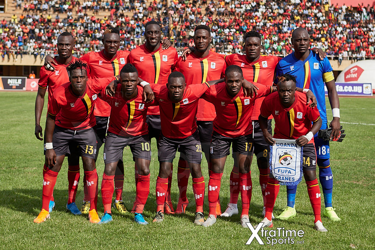 Uganda Team. Uganda v Malawi, CAF Nations Cup / African Cup of Nations Qualifier.  Nelson Mandela Stadium at Namboole.  Credit: XtraTimeSports (Darren McKinstry)