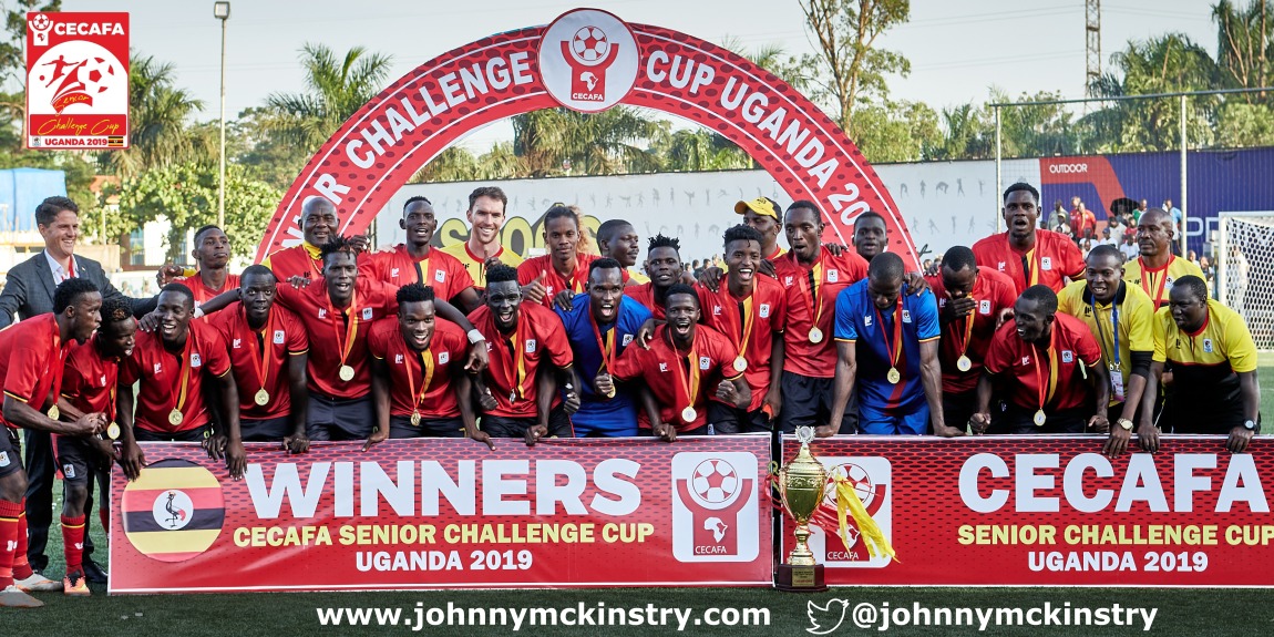 Coach McKinstry leads Uganda to 2019 CECAFA Victory