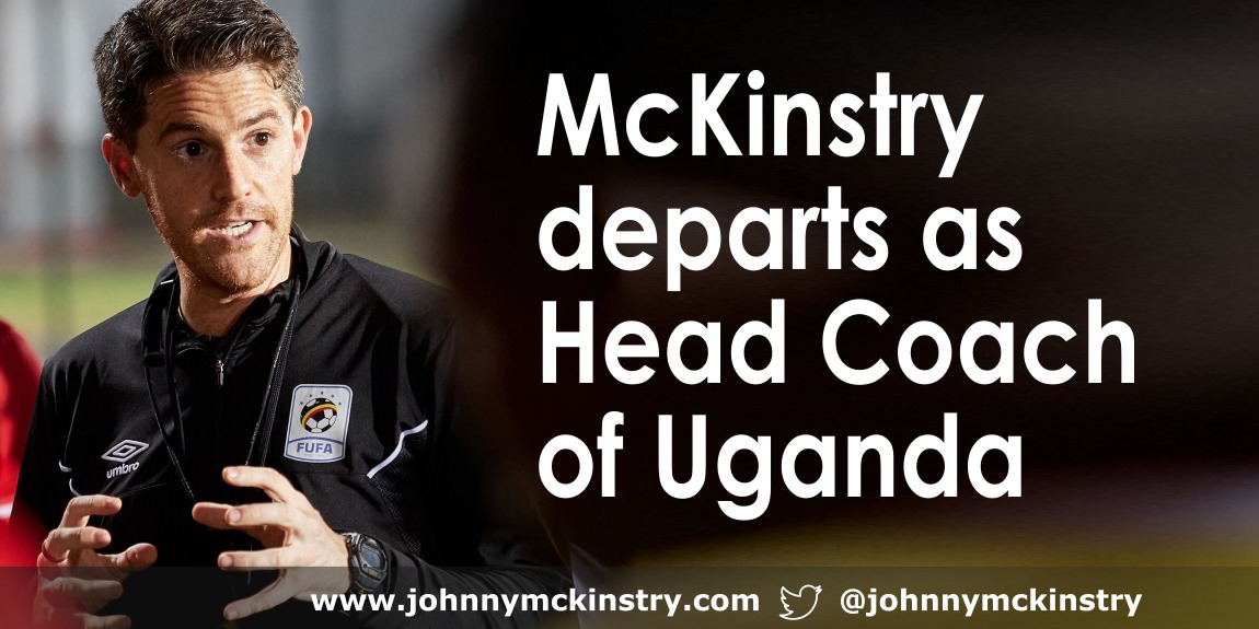 Coach McKinstry departs as Head Coach of Uganda National Team